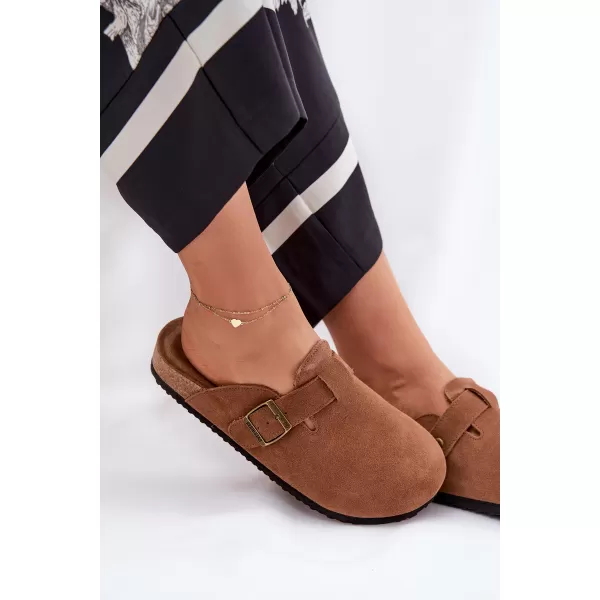  Damenhausschuhe BIG STAR SHOES RR274A387 BRAUN/BEIGE 