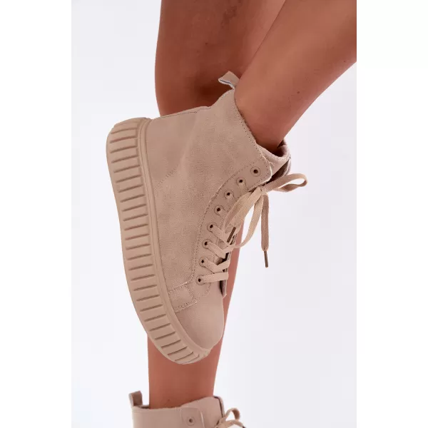  Damen-Sneaker BOTO LA372 BEIGE 