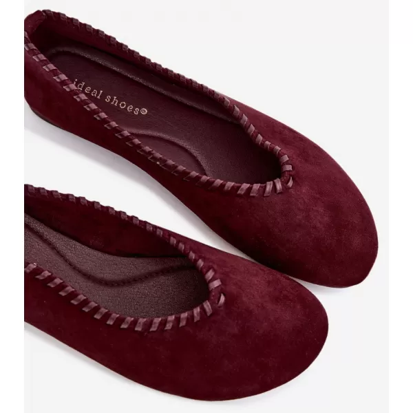  Ballerinas für Damen BOTO 9897 WEIN 