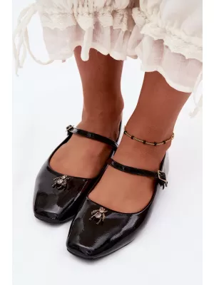 Ballerinas für Damen BOTO 6672-1 SCHWARZ