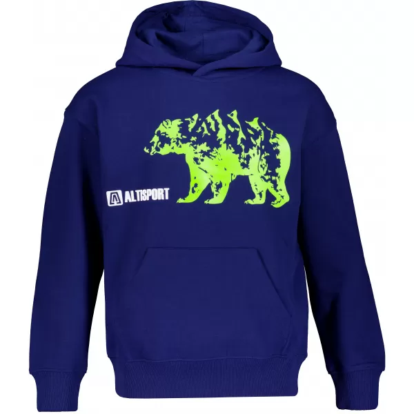  Kinder-Sweatshirt ALTISPORT ALM193422 MITTERNACHTSBLAU 