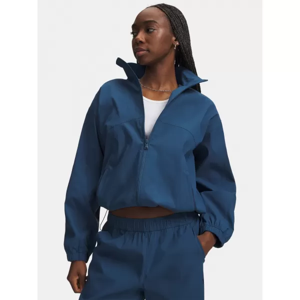  Damenjacke UNDER ARMOUR UNSTOPPABLE WVN FZ 6010350-498 BLAU 