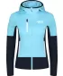 Powerfleece-Sweatshirt für Damen NORDBLANC RAVINE NBSFL8336 HELLBLAU