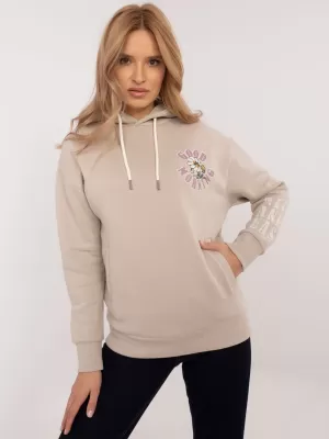 Damen-Sweatshirt SUBLEVEL D10600T02420K BEIGE