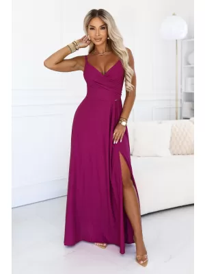 Kleid NUMOCO 299-21 BROKAT-FUCHSIA