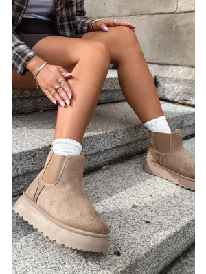 Schneemänner für Frauen BIG STAR SHOES UU274173 BEIGE