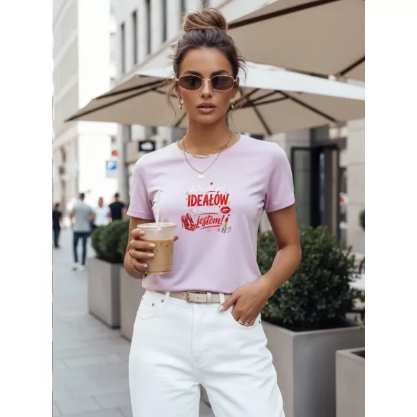  Damen-T-Shirt DSTREET NX5038RY-LP LILA 