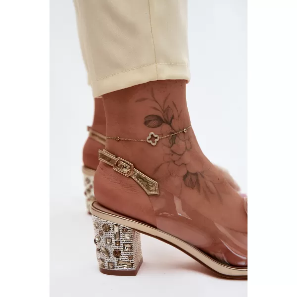  Damensandalen D&A MR61-9011 GOLD 