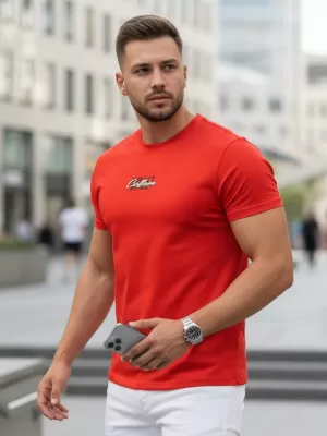 Herren-T-Shirt DSTREET RX5423 ORANGE