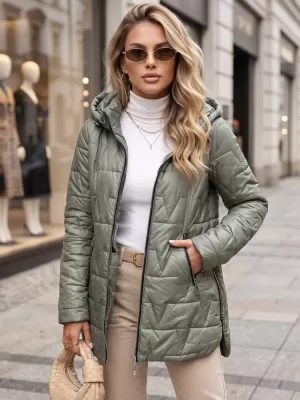 Damenjacke DSTREET TY5794 GRÜN