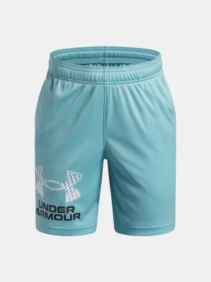 Shorts für Jungen UNDER ARMOUR TECH LOGO SHORTS 1383333-425 BLAU