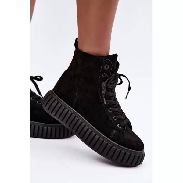  Damen-Sneaker BOTO LA372 SCHWARZ 