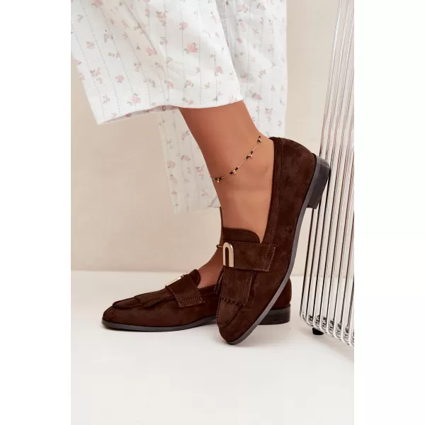  Damenmokassins BOTO 3742 BRAUN 