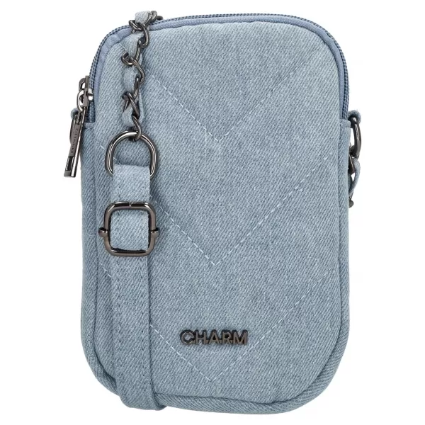  Handyhülle CHARM LONDON HOLLYWOOD W00600 MITTELBLAU 
