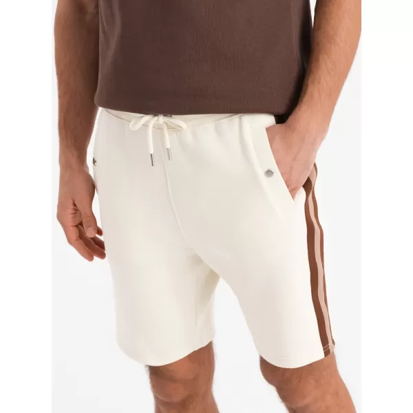  Herren-Shorts OMBRE Z128 CREME/OLIV 