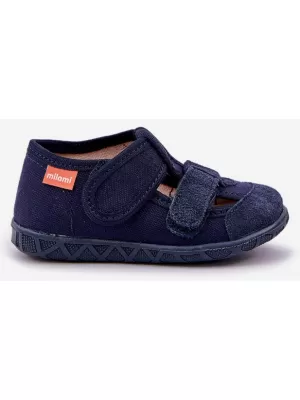 Kinderpantoffeln MILAMI 118/66 BLAU
