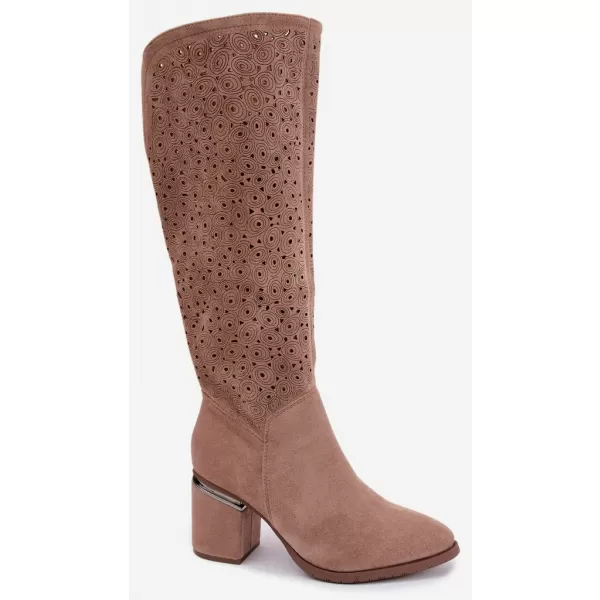  Damenstiefel S.BARSKI HY62-8122 BEIGE 