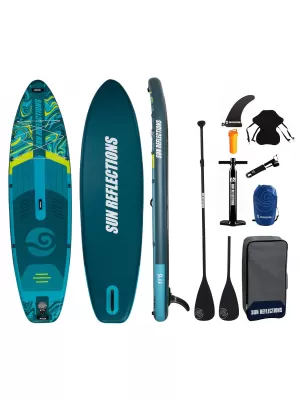 Paddle-Board SUN REFLECTIONS XXL 116 Combo SMARAGD