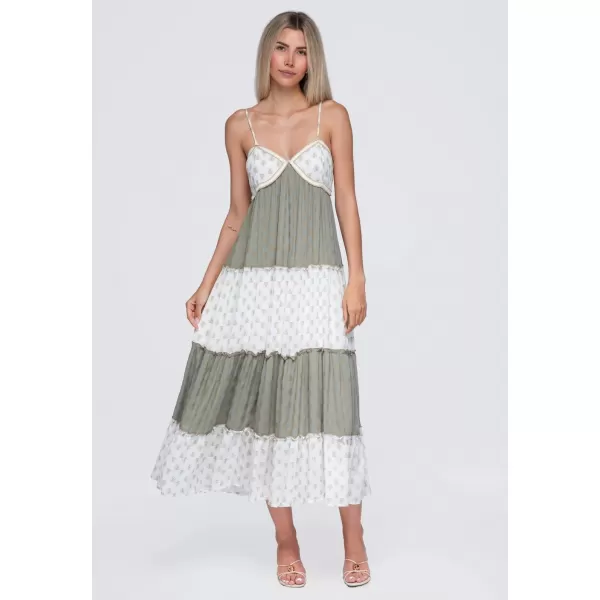  Kleid OMBRE OW-DLR-E0007 GRÜN 