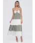 Kleid OMBRE OW-DLR-E0007 GRÜN