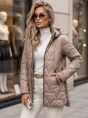 Damenjacke DSTREET TY5793 KARAMELL