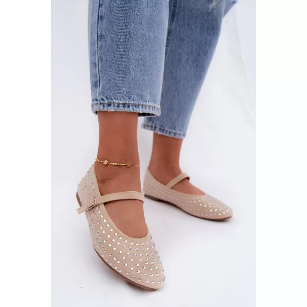  Ballerinas für Damen BOTO 9748 BEIGE 