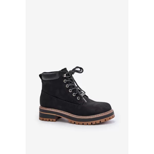  Damen-Stiefeletten BIG STAR SHOES OO274A290 SCHWARZ 