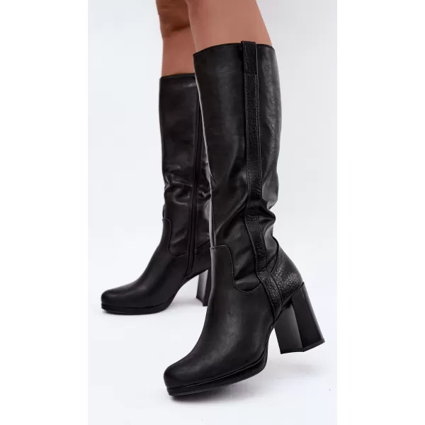  Damenstiefel BOTO FAF125B-6 SCHWARZ 