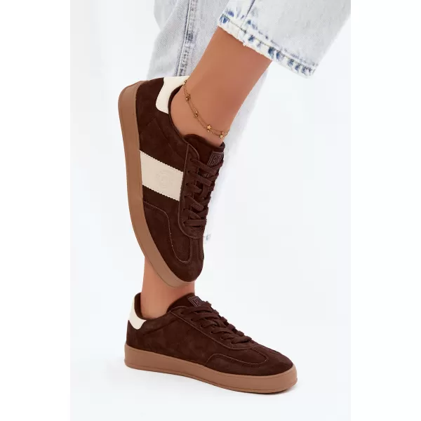  Damen-Sneaker BIG STAR SHOES UU274008 BRAUN/BEIGE 