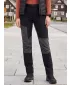 Softshellhose für Damen ALPINE PRO AKANA 3 SCHWARZ
