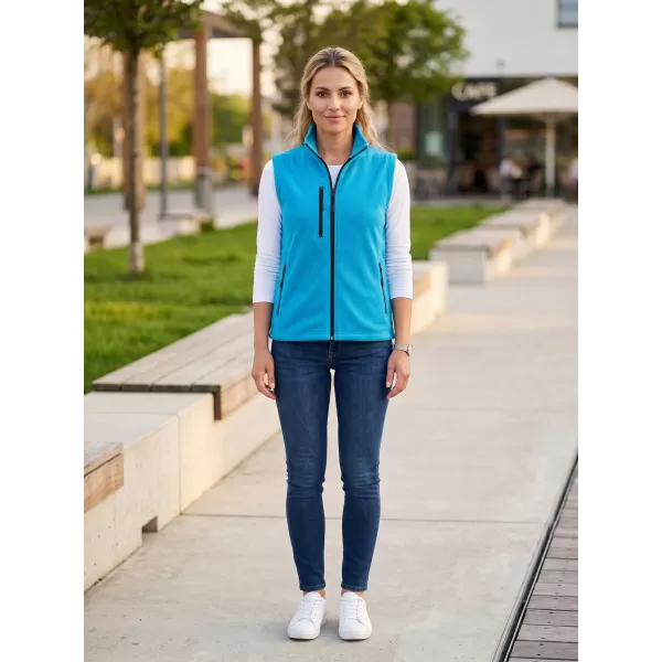  Fleeceweste für Damen MALFINI EXIT W-525 TÜRKIS 