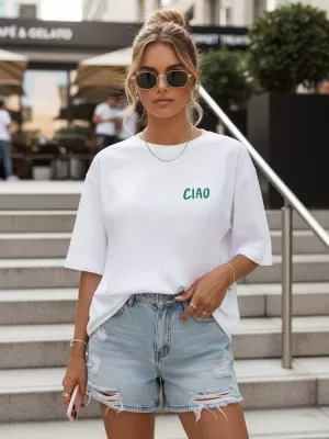 Damen-T-Shirt DSTREET NX9509RY-WH-O WEIß