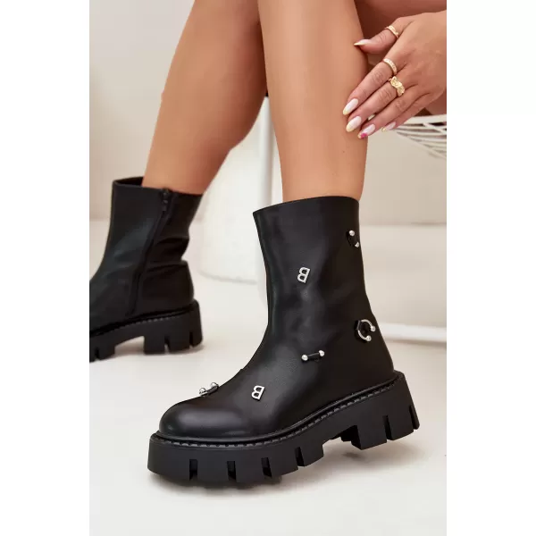 Damenschuhe BOTO DA161P SHCWARZ 