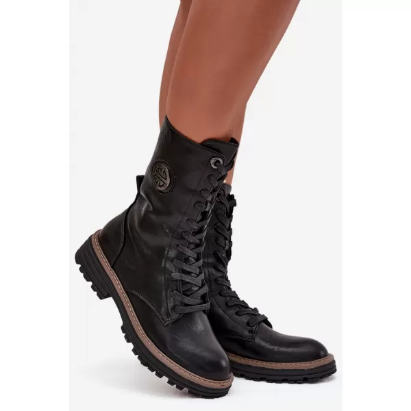  Damenschuhe BOTO ASA259-10 SCHWARZ MATT 