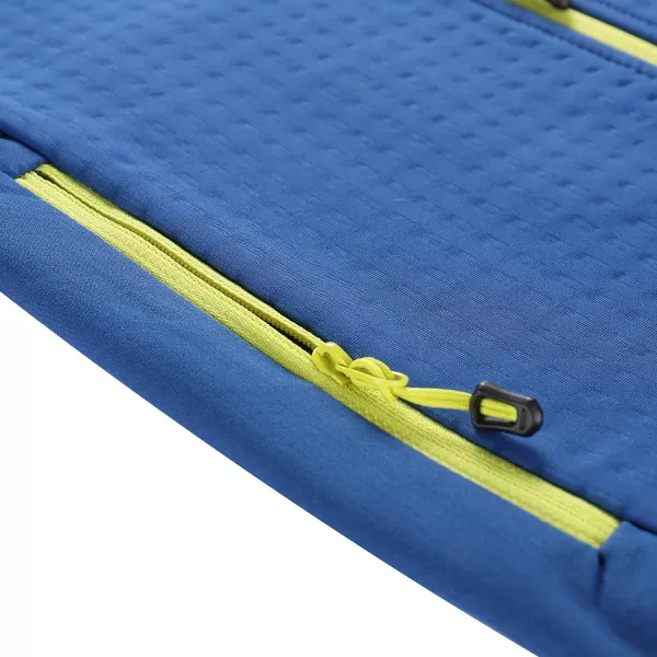  Warmes Kinder-Sweatshirt ALPINE PRO HURAMO KLASSISCHES BLAU 