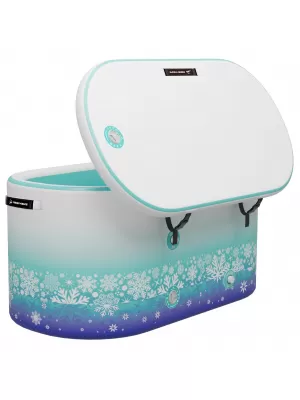 Eisröhre RIDEWAVE OVAL XL BLAU-TÜRKIS