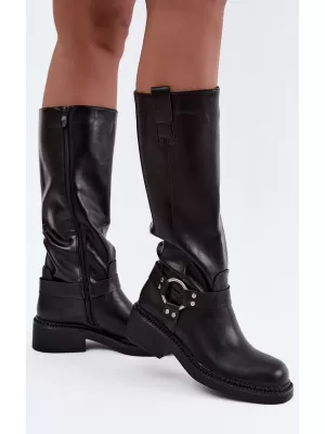 Damenstiefel BOTO LQ-137 SCHWARZ
