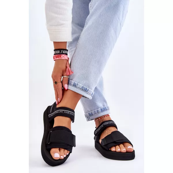  Damensandalen BIG STAR SHOES LL274784 SCHWARZ 