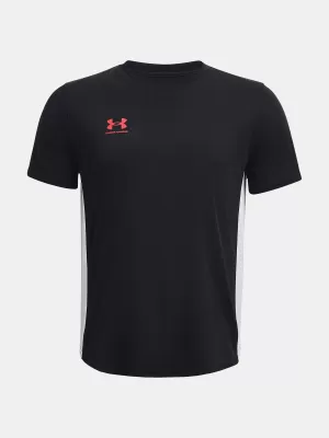 T-Shirt für Jungen UNDER ARMOUR UA B'S CHALLENGER TRAIN SS 1379704-003 SCHWARZ