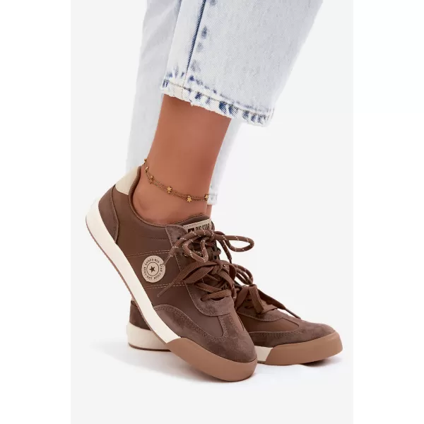  Damen-Sneaker BIG STAR SHOES UU274002 BRAUN/BEIGE 