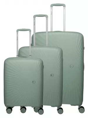 Ein Satz Koffer TRAVELITE TAMARIS VOYAAGE SALBEIGRÜN