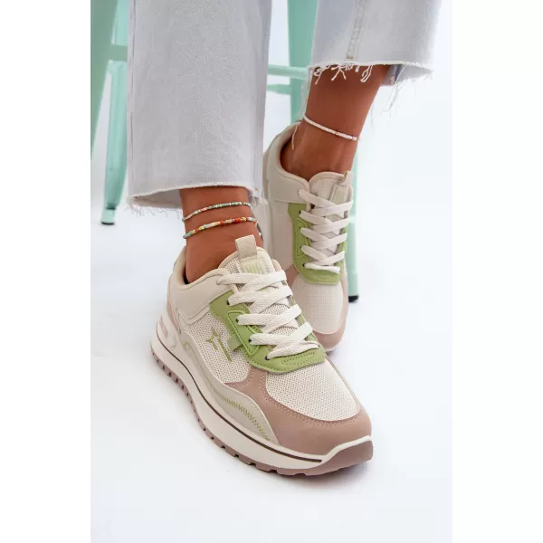  Damen-Sneaker BIG STAR SHOES NN274A091 BEIGE 