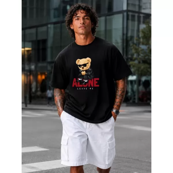  Herren-T-Shirt DSTREET NX1025R-BK-O SCHWARZ 