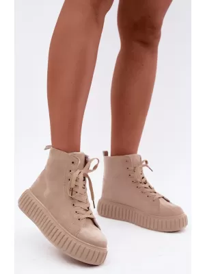Damen-Sneaker BOTO LA372 BEIGE
