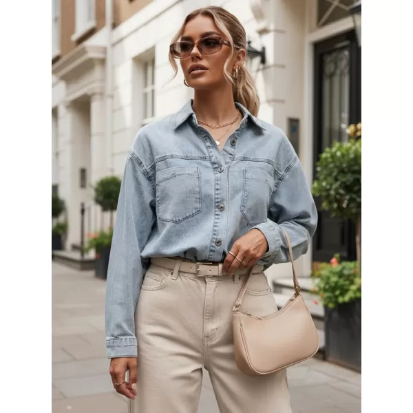  Damenhemd DSTREET DY0492 BLAU 