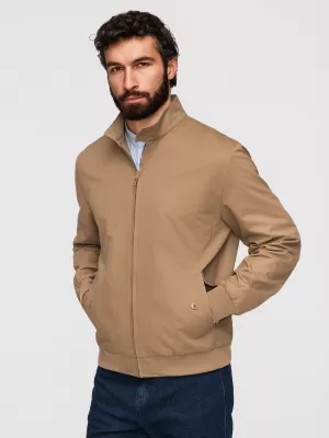 Herrenjacke OMBRE OM-JANP-0326 HELLBRAUN