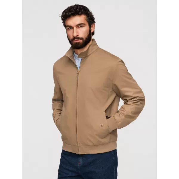  Herrenjacke OMBRE OM-JANP-0326 HELLBRAUN 
