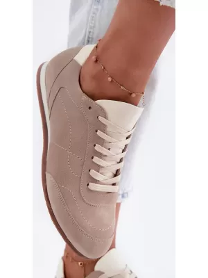 Damen-Sneaker ZAZOO N1414/528/1098 BEIGE