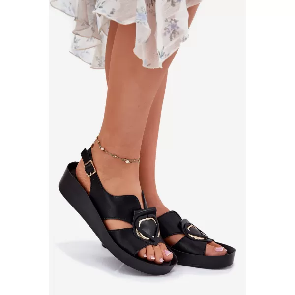  Damensandalen S.BARSKI KV51-031 SCHWARZ 