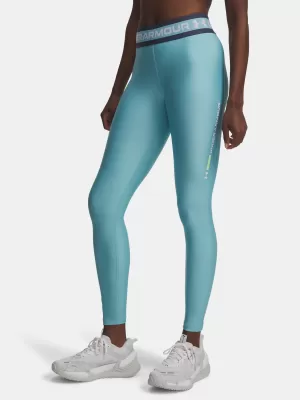 Leggings für Damen UNDER ARMOUR TECH BRANDED LEGGING 6009972-425 BLAU